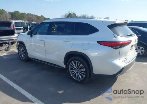2021 Toyota Highlander Platinum из США, поврежденный, VIN 5TDFZRAH3MS072354
